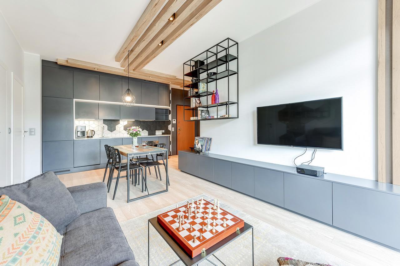 La Isla Bonita Apartment Gdansk Bagian luar foto